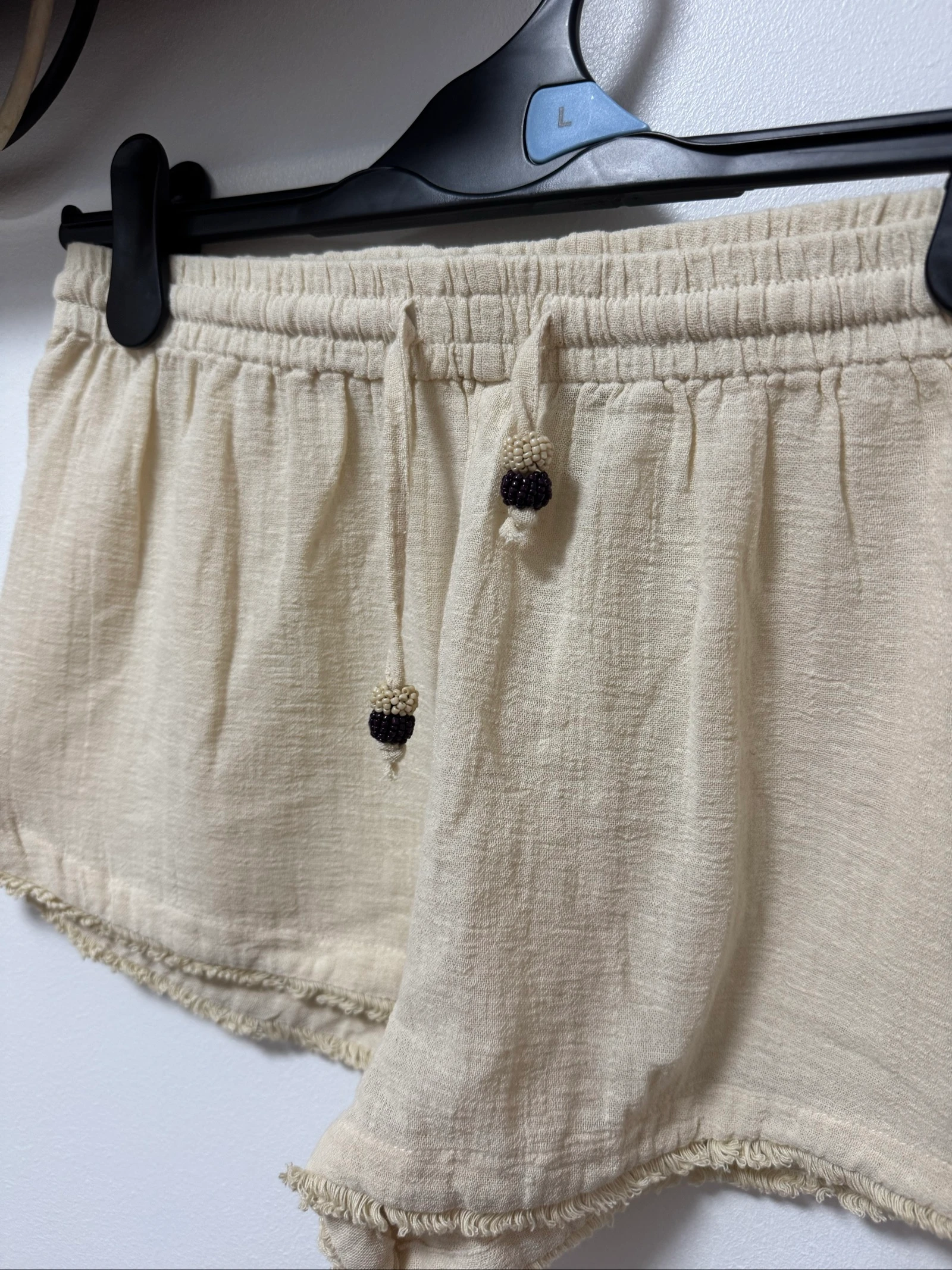 Beige linnen short – photo 2